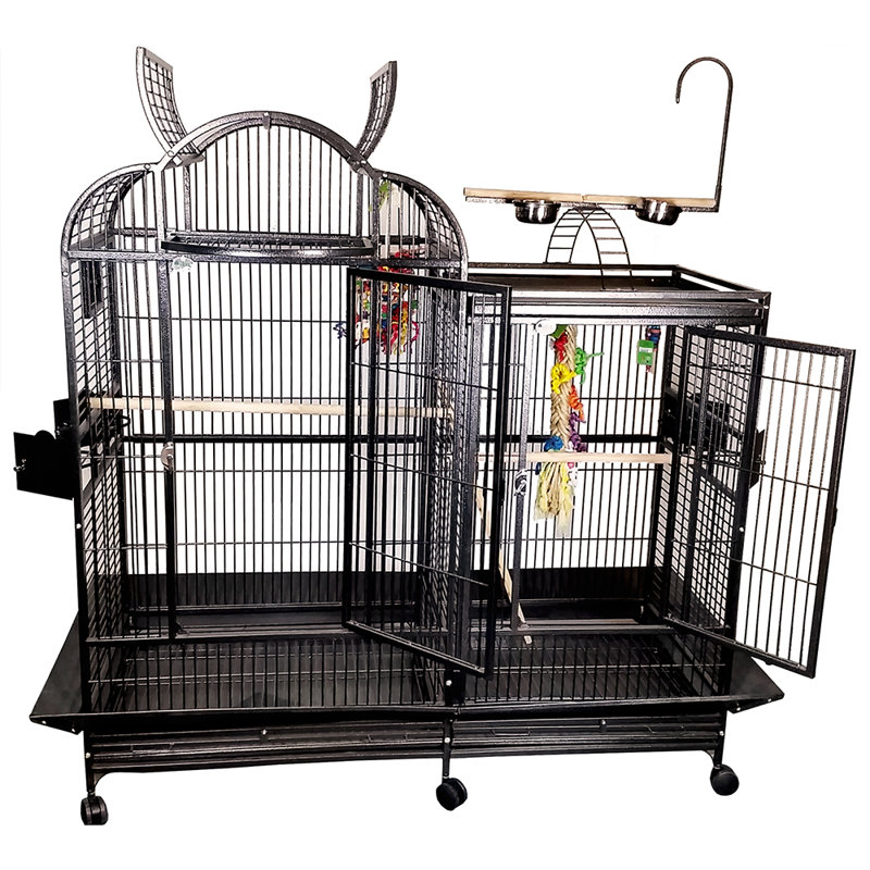 A&E Cage Co. Large Split Level House Bird Cage with Divider Wayfair